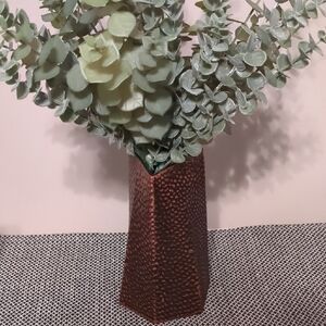 Bloom Room Elegant Copper And Black Vase